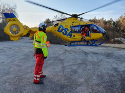 VÝCVIK POSÁDEK LZS JČK PRO ZÁSAHY V NEPŘÍSTUPNÉM TERÉNU